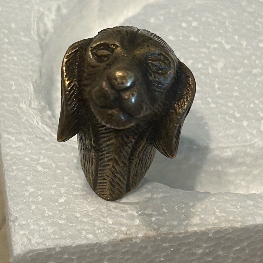 Vintage Anthropologie Dog Head Drawer Knobs - Picture 5 of 9